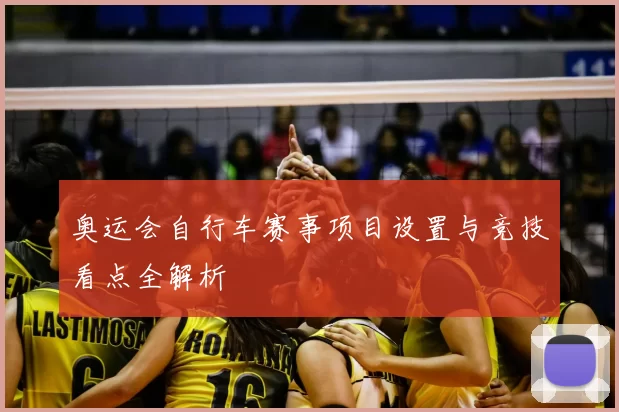 奥运会自行车赛事项目设置与竞技看点全解析