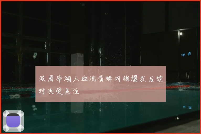 浓眉率湖人血洗黄蜂内线爆发后续对决受关注